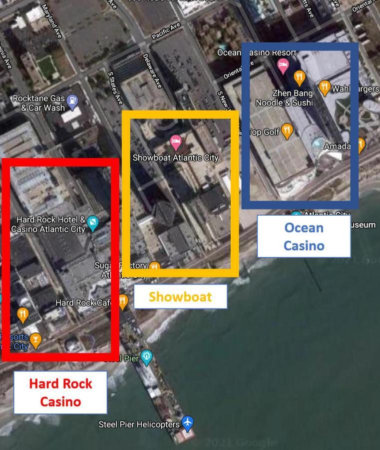 Cozysuites At Showboat Best 2Br3Ba Condo In Town Atlantic City Luaran gambar